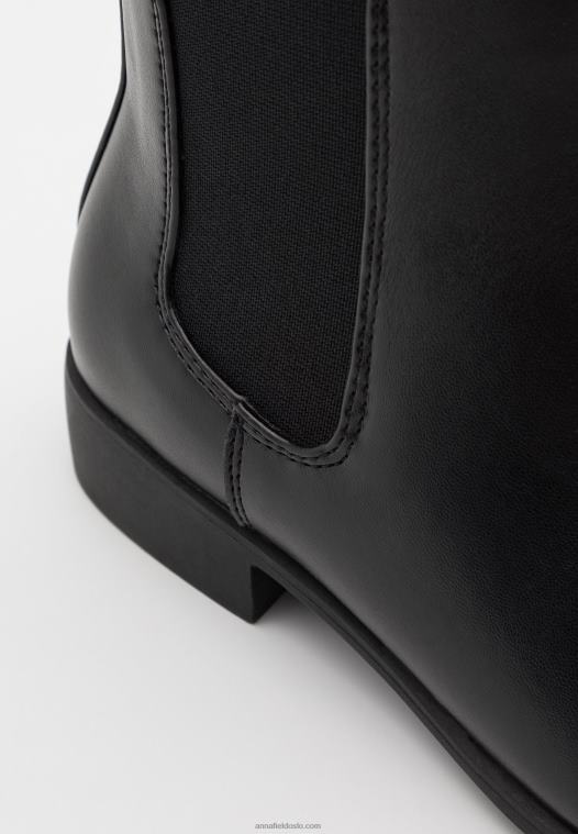 Anna Field kvinner klassiske ankelstøvletter svart P266L1973