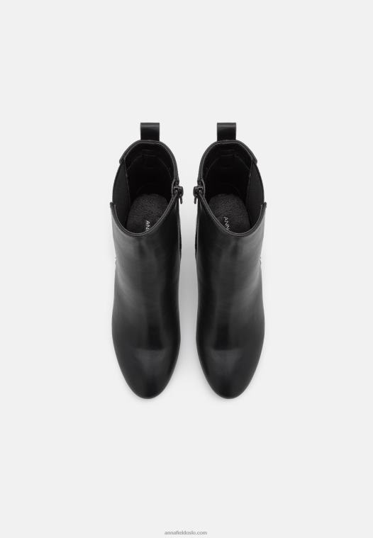 Anna Field kvinner klassiske ankelstøvletter svart P266L1983