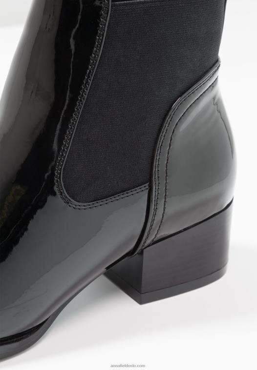 Anna Field kvinner klassiske ankelstøvletter svart P266L2007