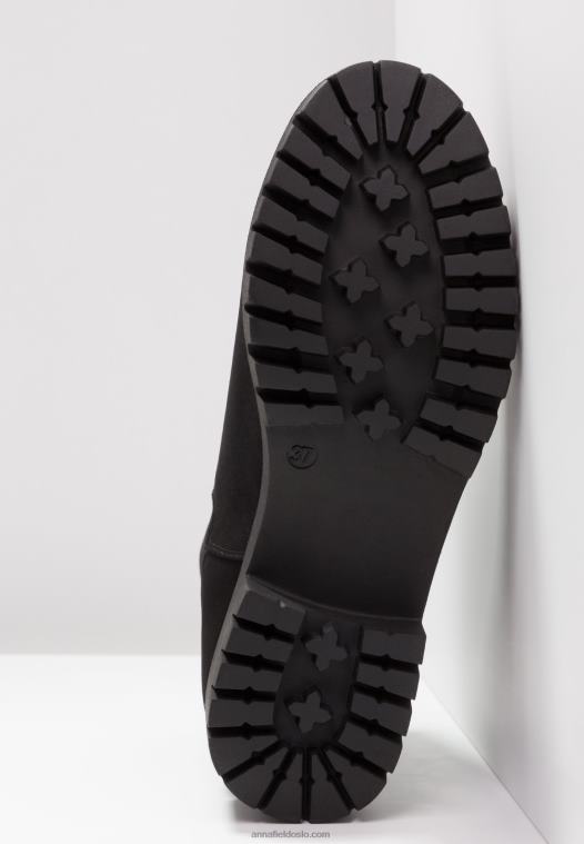 Anna Field kvinner plattform ankelstøvletter svart P266L2062