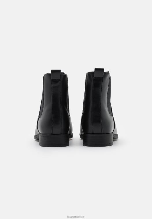 Anna Field kvinner vinterstøvel klassiske ankelstøvletter svart P266L1995