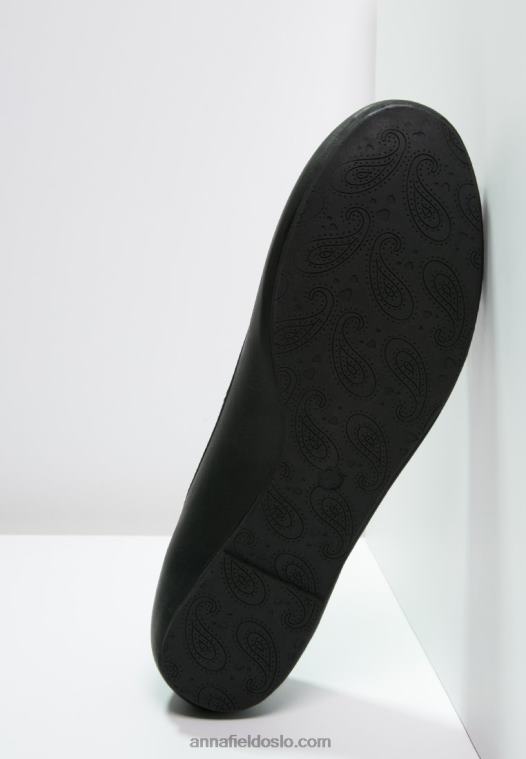 Anna Field kvinner ballettpumper svart P266L2075