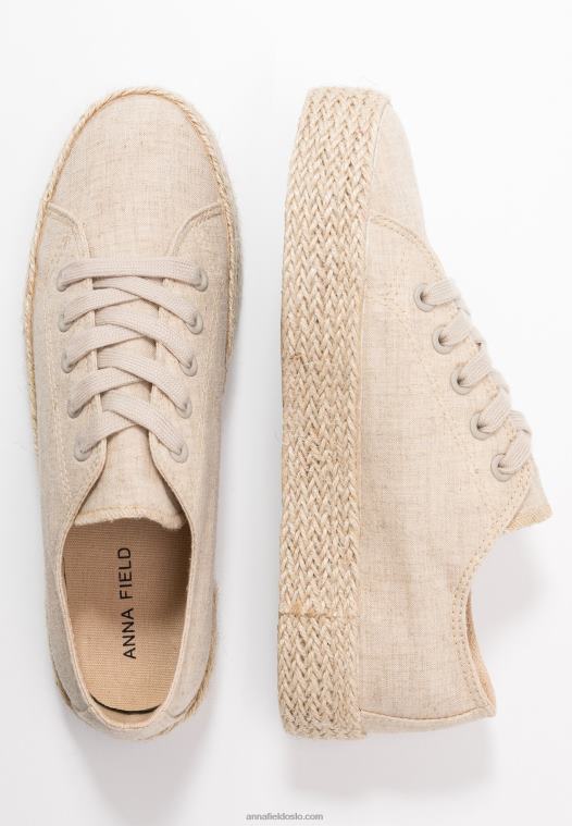 Anna Field kvinner espadriller beige P266L1847