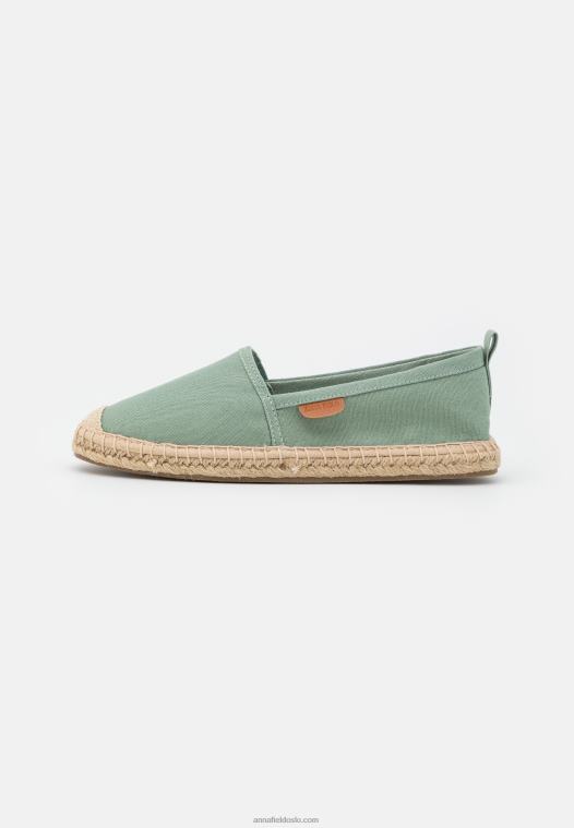 Anna Field kvinner espadriller mynte P266L1841