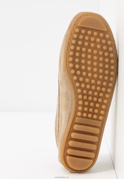 Anna Field kvinner skinnmokasiner beige P266L1859