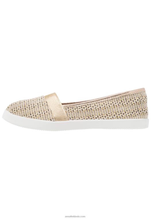 Anna Field kvinner slip-ons beige P266L1785