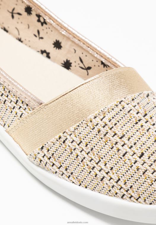 Anna Field kvinner slip-ons beige P266L1785