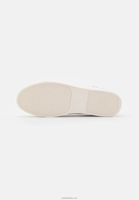 Anna Field kvinner slip-ons hvit P266L1798