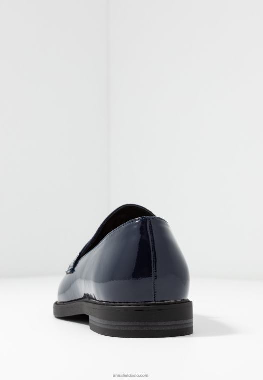 Anna Field kvinner slip-ons mørkeblå P266L1830