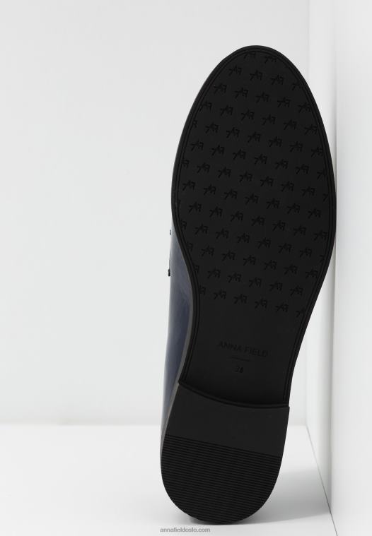 Anna Field kvinner slip-ons mørkeblå P266L1830
