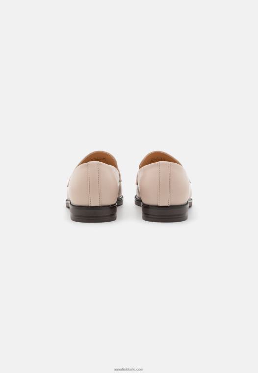 Anna Field kvinner slip-ons rosa gull P266L1809