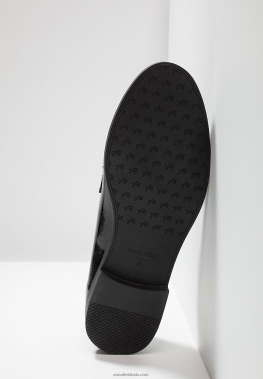 Anna Field kvinner slip-ons svart P266L1781