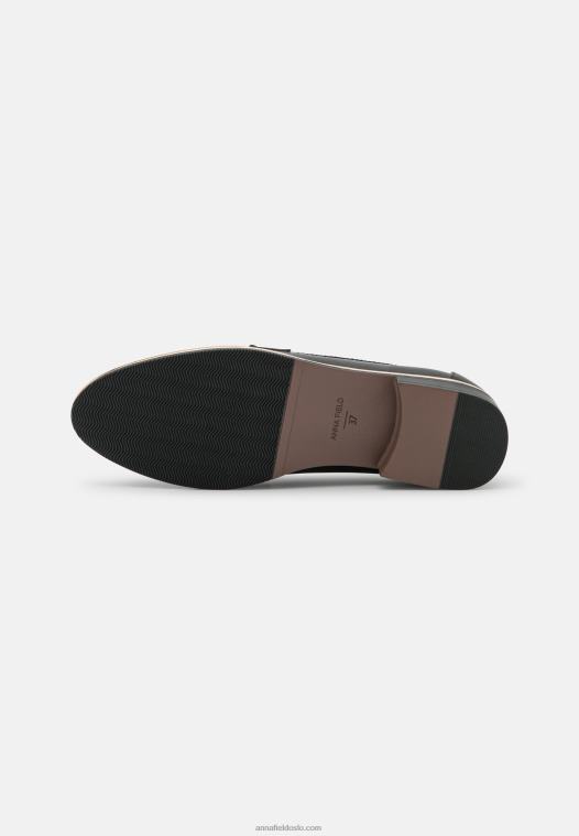 Anna Field kvinner slip-ons svart P266L1801