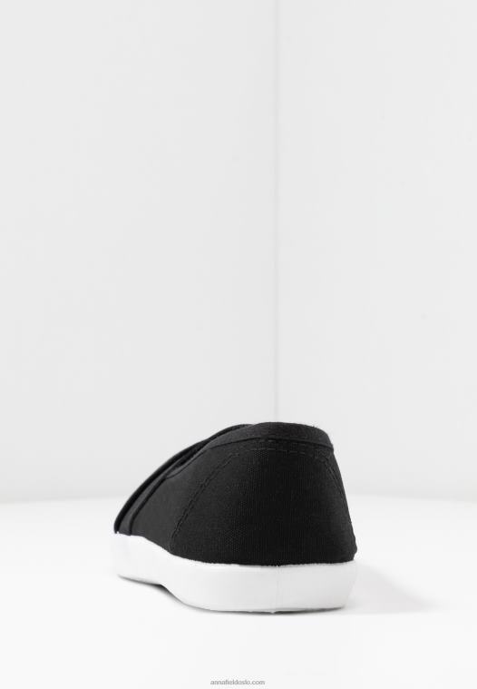 Anna Field kvinner slip-ons svart P266L1805
