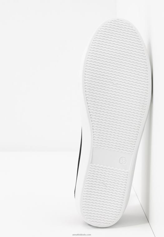 Anna Field kvinner slip-ons svart P266L1805