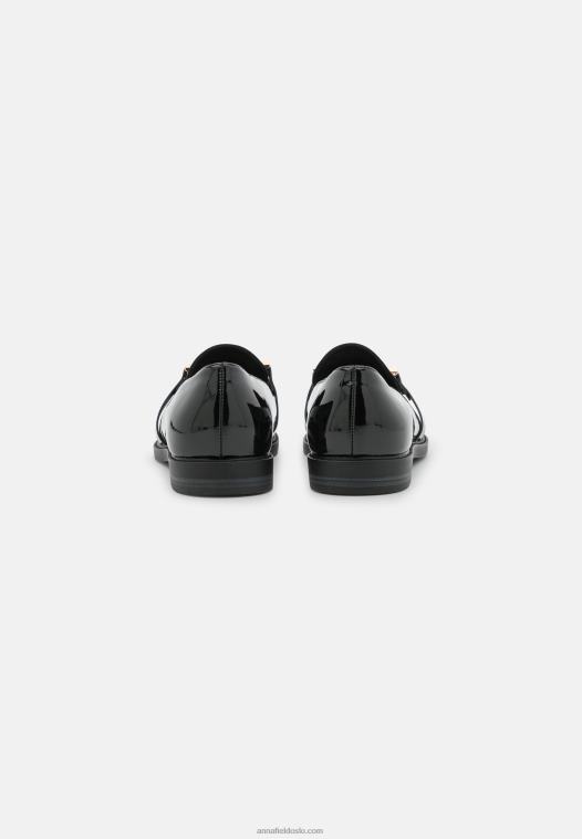 Anna Field kvinner slip-ons svart P266L1824