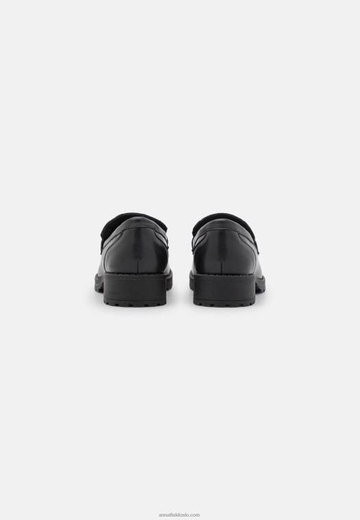 Anna Field kvinner slip-ons svart P266L1832
