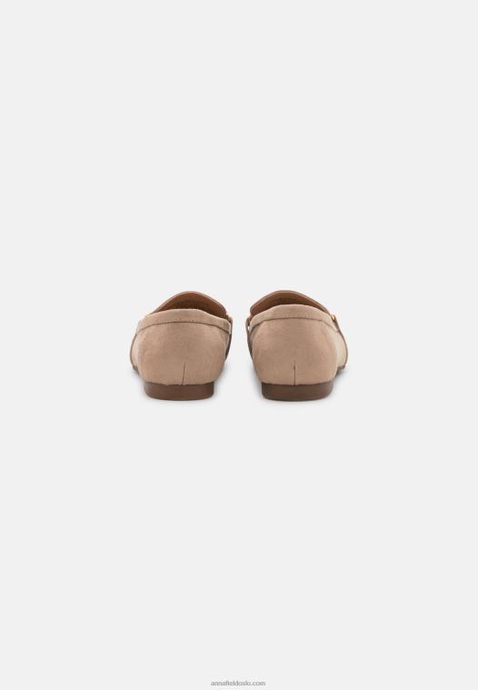 Anna Field kvinner slip-ons taupe P266L1816