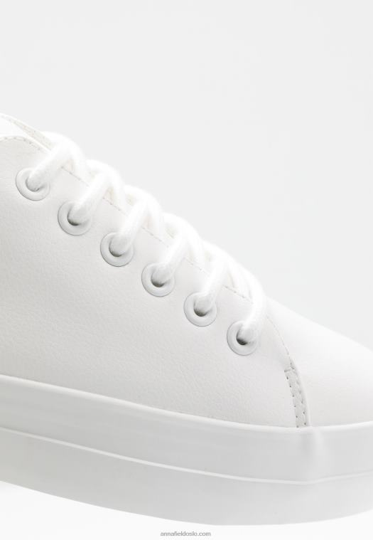 Anna Field kvinner joggesko hvit P266L1161