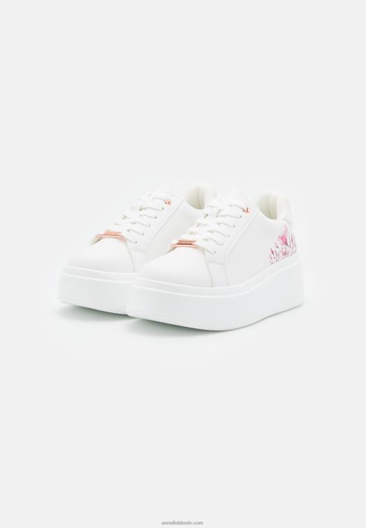 Anna Field kvinner joggesko hvit P266L1173