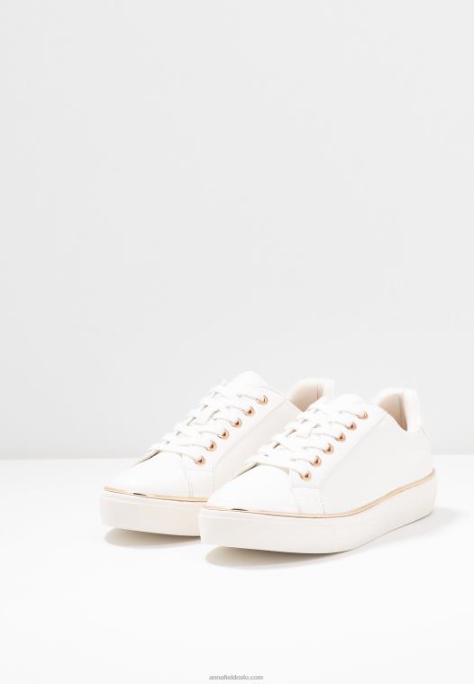 Anna Field kvinner joggesko hvit P266L1180