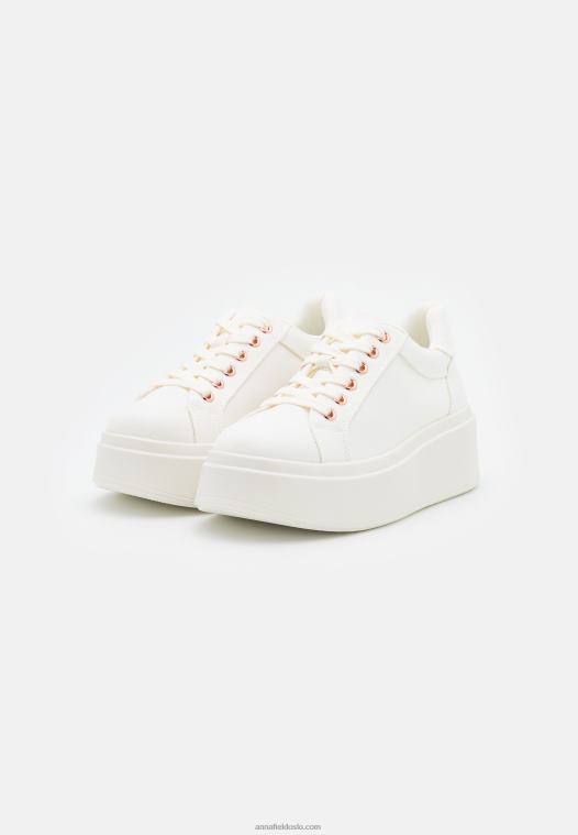 Anna Field kvinner joggesko hvit P266L1182