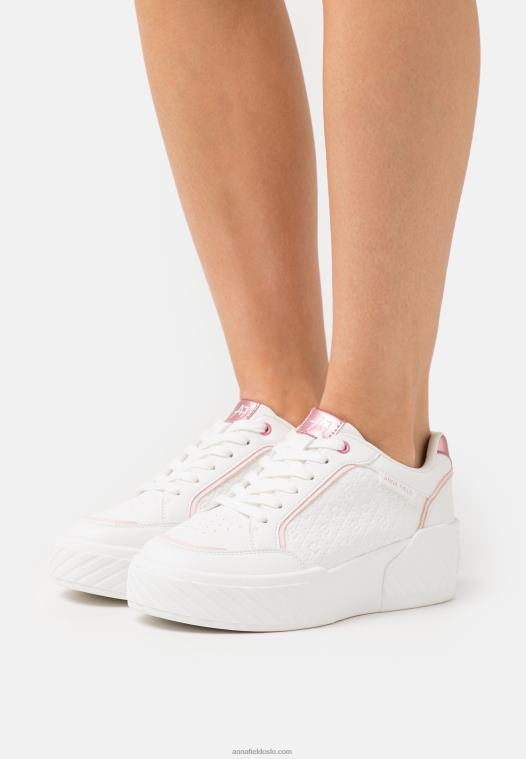 Anna Field kvinner joggesko hvit P266L1218