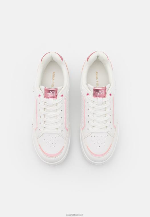 Anna Field kvinner joggesko hvit P266L1218