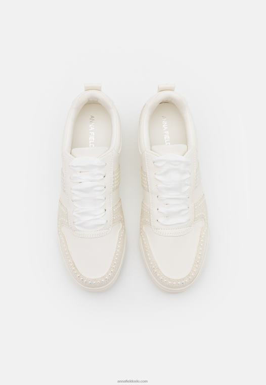 Anna Field kvinner joggesko hvit P266L1226