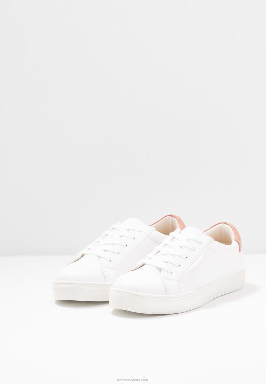 Anna Field kvinner joggesko rose/hvit P266L1190