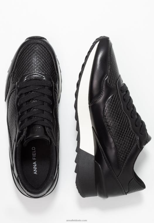 Anna Field kvinner joggesko svart P266L1170