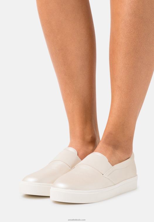 Anna Field kvinner komfort slip-ons gullfarget P266L1163
