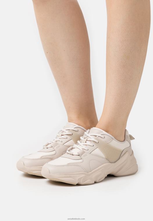 Anna Field kvinner skinnsko beige P266L1213