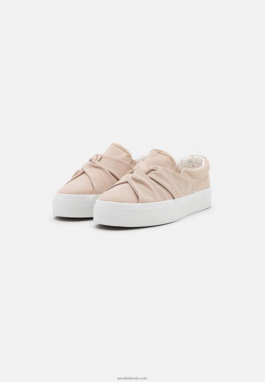 Anna Field kvinner slip-ons beige P266L1187