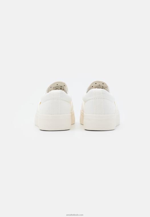 Anna Field kvinner slip-ons hvit P266L1194
