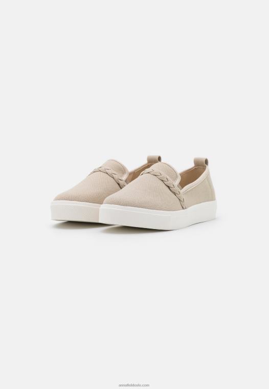 Anna Field kvinner slip-ons sand P266L1177