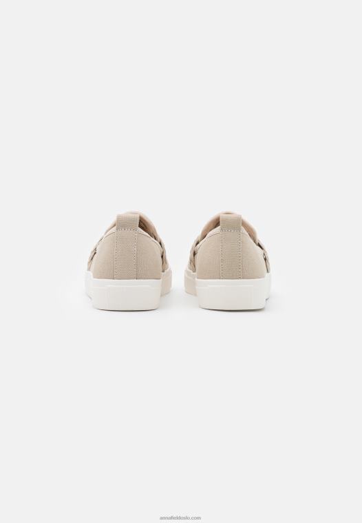 Anna Field kvinner slip-ons sand P266L1177