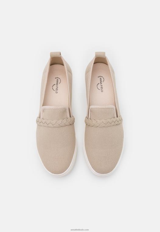Anna Field kvinner slip-ons sand P266L1177