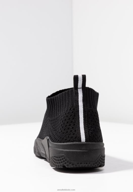 Anna Field kvinner slip-ons svart P266L1166