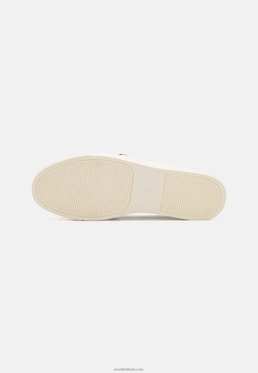 Anna Field kvinner slip-ons svart P266L1221