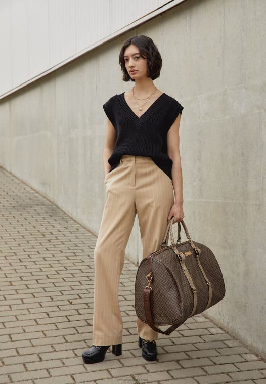 Anna Field kvinner estera høye hæler svart P266L1739