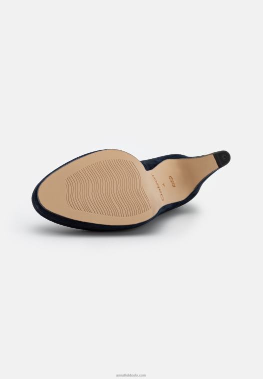 Anna Field kvinner høye hæler dunkelblau P266L1725