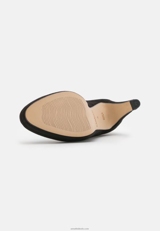 Anna Field kvinner høye hæler schwarz P266L1757