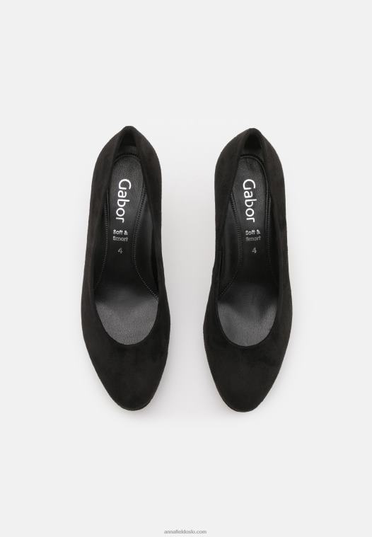 Anna Field kvinner høye hæler schwarz P266L1757