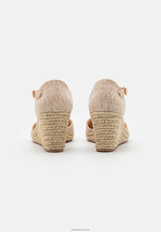 Anna Field kvinner kiler lys rosa P266L1728