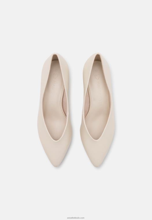 Anna Field kvinner klassisk hælkrem P266L1737