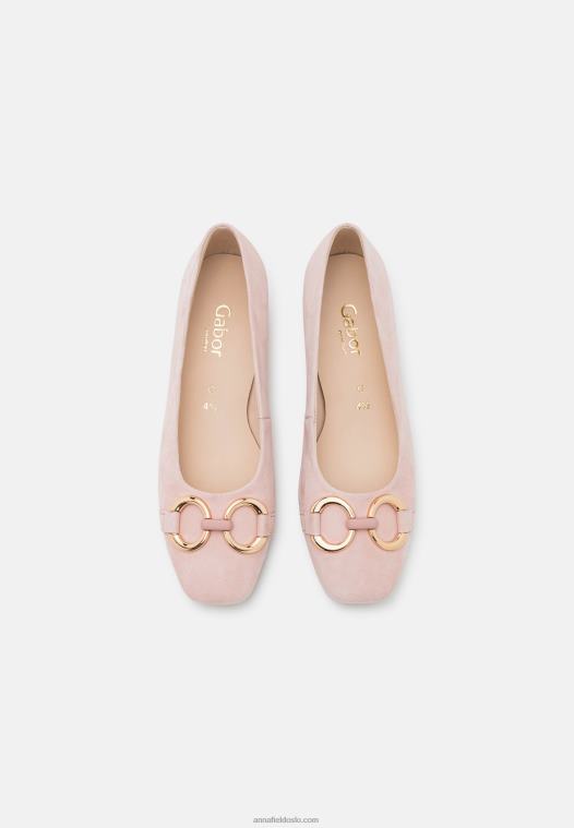 Anna Field kvinner klassiske hæler lys rose P266L1750