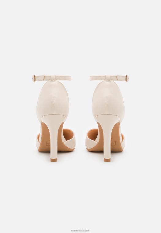Anna Field kvinner klassiske hæler off-white P266L1598