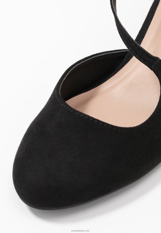 Anna Field kvinner klassiske hæler svart P266L1701