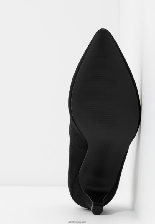 Anna Field kvinner klassiske hæler svart P266L1704